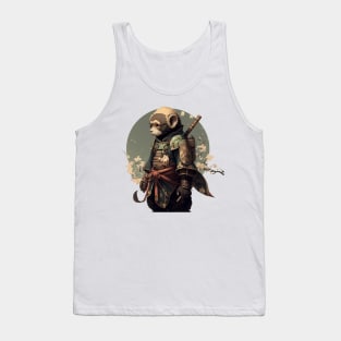 Cute Monkey Warrior Tank Top